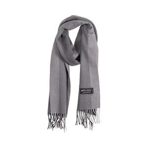 Kiwiana Clothing Accessories: Kiwi Silver - Scarf 100% Wool - Grey Stripes