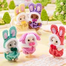 Sylvanian Families: Sylvanian Families - Blind Bag - Cutie Collectibles - Colourful Bunny Costume Babies Series