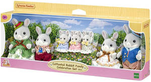 Sylvanian Families - Cottontail Rabbit Family Celebration Set