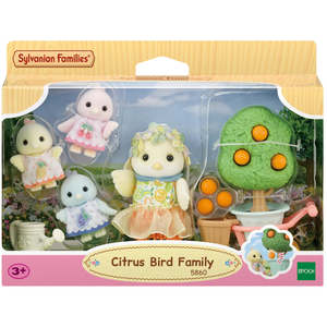 Sylvanian Families: Sylvanian Families - Citrus Bird Family