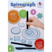 Arts Crafts Drawing Colouring: Spirograph Set