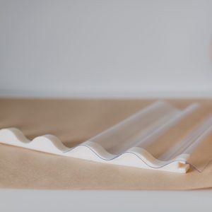 Alsynite foam infill (4 pack corrugated white) - Polycarbonate Roofing NZ