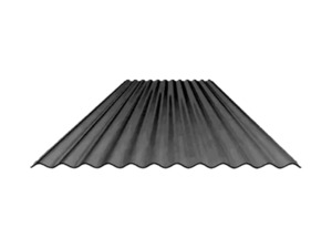 3.0m Tinted corrugated polycarbonate roof panel