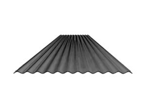 3.6m Tinted corrugated polycarbonate roof panel