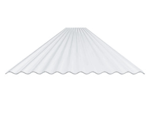 Polycarbwn polycarbonate roofing corrugated