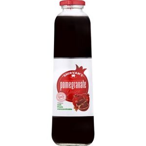 Products: Shirvan's 100% Pure Pomegranate Juice 750ML, Box Price for 6 Bottles - Pomegranate Juice