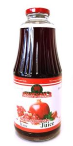 Shirvan's  100% Pure Pomegranate Juice 1L, Box Price for 6 Bottles - Pomegranate Juice