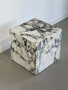 Marble Collection: Calacatta Viola Marble Cube