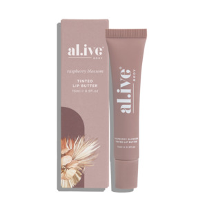 al.ive body: raspberry lip balm