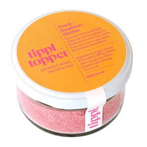 Products: Tippl. Topper: Peach and Rasperry