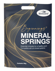 Pool Chemicals: Mineral Springs - Beginnings 10kg