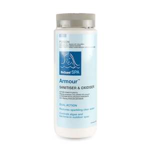 Spa Chemicals: BioGuard Spa Armour Sanitiser and Oxidiser 800g