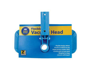 Pool Accessories: Flexible Brush Vacuum Head Aussie Gold