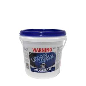 pH Decrease 4.5 kg Crystal Water