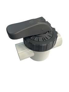 Pool Spa Parts: PVC 2 WAY VALVE - 40MM FILTER MASTER