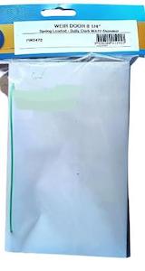 Pool Spa Parts: WA72 WEIR FLAP 8 1/4'' SPRUNG