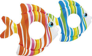 Pool Toys: POOL TOY TROPICAL FISH RINGS