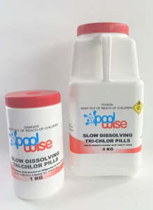 Slow Dissolving Tri-Chlor Pills