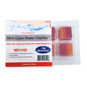 Pool: *NEW PRODUCT* BioGuard Mini Cube Water Clarifier 4-Pack