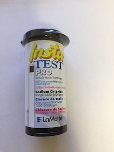 Water Test Strips - Salt - Pool Water Specialists