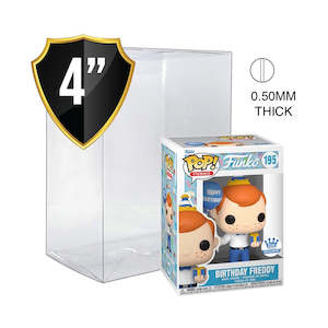 Core Range Protectors: 4" Pop Vinyl Protector (3.75") - 0.50mm