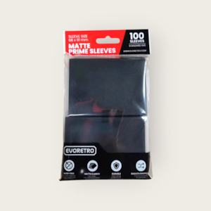 Matte Black Card Sleeves -100 Pack