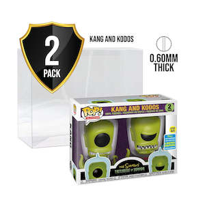 2 Pack Protectors: 2-Pack Pop Vinyl Protector - Kang and Kodos