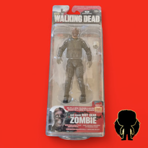 The Walking Dead - Gas Mask Riot Gear Zombie (Series 4 )