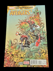 Comic Books: Comic Book - The Avengers #1 (100th Anniversary)