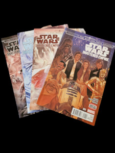 Comic Books: Comic Book - Journey to Star Wars: The Force Awakens - Shattered Empire Set #1-4