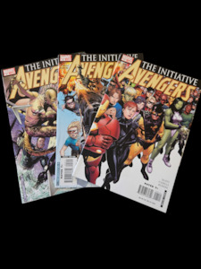 Comic Books: Comic Book -The Initiative Avengers #1-3