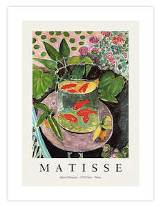 Henri Matisse Art Prints: Matisse The Goldfish