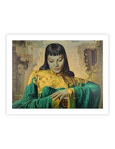 Mothers Day Art Prints Edit: Lady Of The Orient