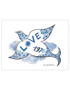 Yves Saint Laurent Love Posters: Yves Saint Laurent Love 1976