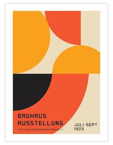 Bauhaus Posters Art Prints: Bauhaus Ausstellung 1923