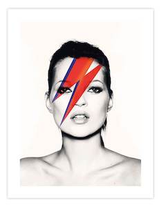 Teenage Girls Room Art Prints: Kate Moss Aladdin Sane