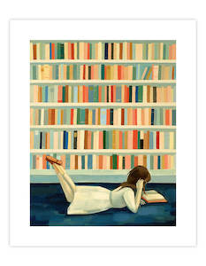 Teenage Girls Room Art Prints: I Saw Her In The Library