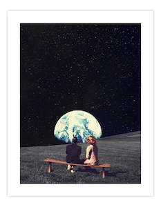 Teenage Girls Room Art Prints: We Used To Live Here