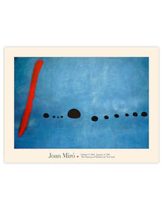 Exhibition Posters Art Prints: Bleu II