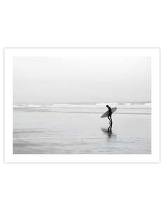 Beach Ocean Art Prints: The Surfer
