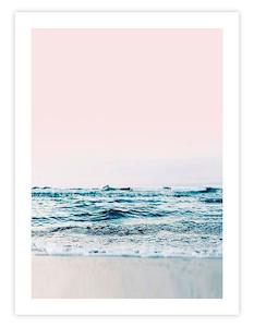 Beach Ocean Art Prints: Ocean Sunset