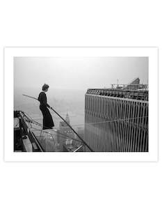 Philippe Petit Art Prints: Twin Towers Walk
