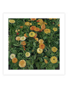 Floral Art Prints: Marigolds
