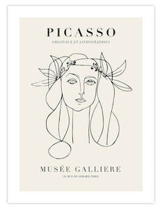 Perfect Pairs: Picasso, Musee Galliere, Portrait Of Francoise Gilot