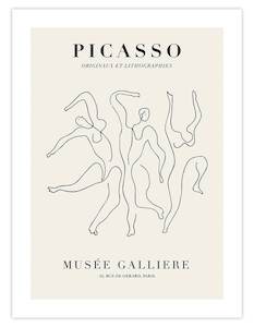 Perfect Pairs: Picasso, Musee Galliere, Trois Danseuses