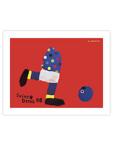 Michel Quarez Posters: Saint Denis 1998
