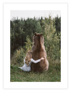 Unframed Art Prints: A Big Friend
