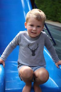 Tops: Merino Top - Stag Print - MTP86