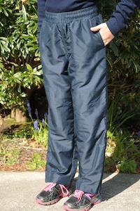 Makarewa School Uniform: Microfibre Track Pants - Straight Leg - TP20
