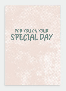 Quotes Wholsale: PR018 - For you on your special day (pack of 6)